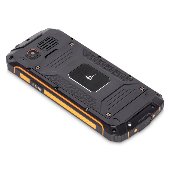 Телефон F+ R280 (черно-оранжевый, Black Orange)