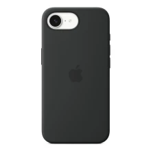 Чехол-накладка для iPhone 16 E Silicone Case MagSafe черный