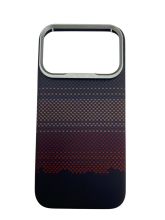 Чехол-накладка для iPhone 17 Pro Memumi Kevlar Mafsafe City Glow 0103 Чехол-накладка для iPhone 17 Pro Memumi Kevlar Mafsafe City Glow 0103