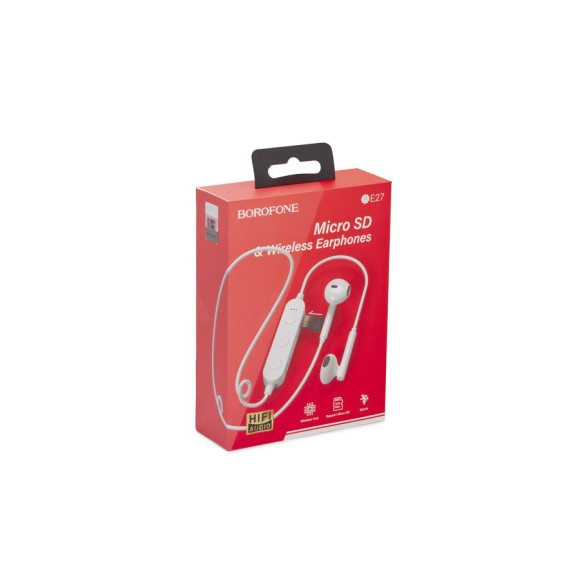 Наушники Borofone BE27 Cool song белый