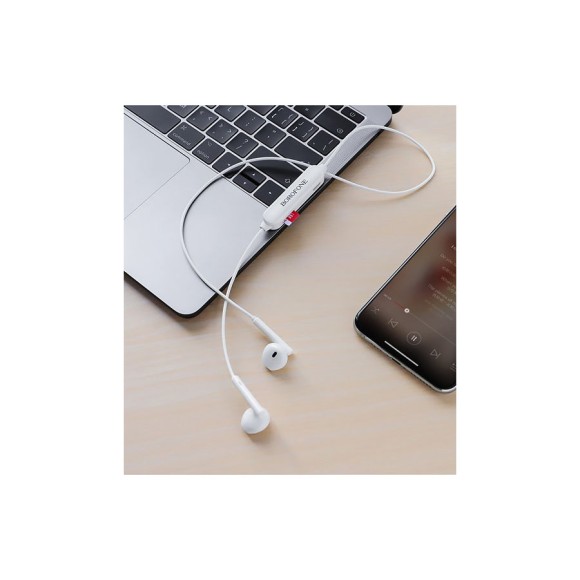 Наушники Borofone BE27 Cool song белый