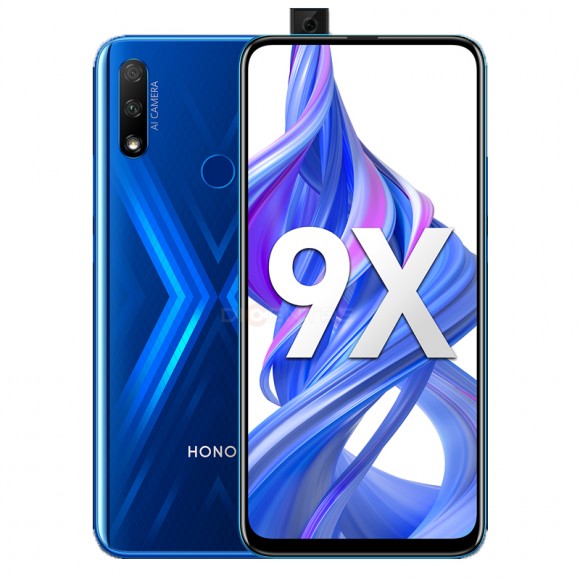 Смартфон Honor 9X 4/128Gb (Сапфировый синий, Blue)
