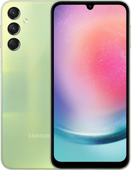 Смартфон Samsung Galaxy A24 F/DSN 6/128 ГБ, Dual nano SIM (Зеленый)