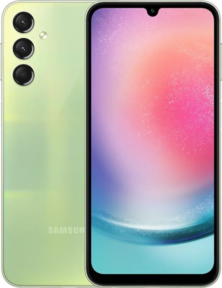 Смартфон Samsung Galaxy A24 F/DSN  8/128 ГБ, Dual nano SIM не РСТ (Зеленый)