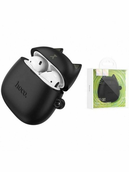 Наушники Hoco EW45 кошка черный Наушники Hoco EW45 кошка черный