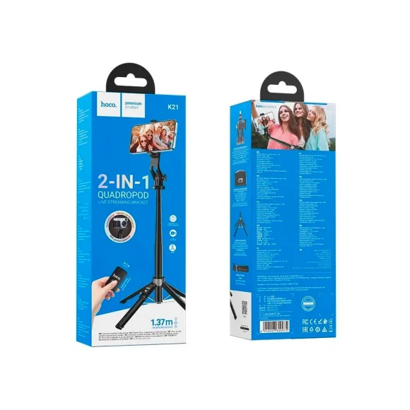 Штатив для телефона с пультом Hoco K21