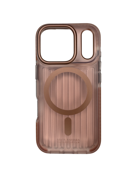 Чехол-накладка для iPhone 17 Pro Max Polo Jeremy Shockproof Magsafe Back Gold