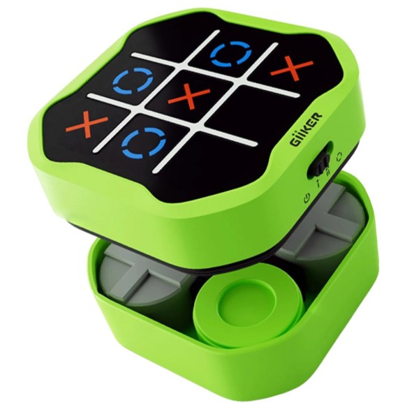 Шахматная головоломка Tic-Tac-Toe Green