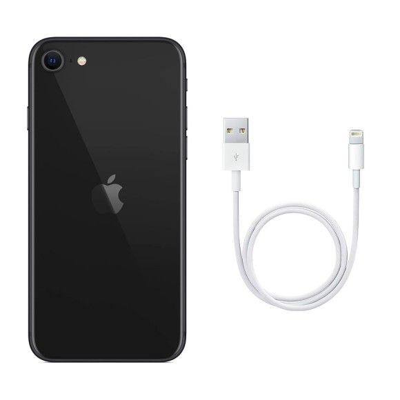 Смартфон Apple iPhone SE (2020) 64GB A2296 Slim box (черный)