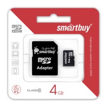 Micro SD 4Gb (Class 10)