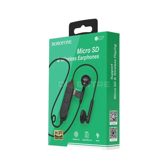 Наушники Borofone BE27 Cool song черный