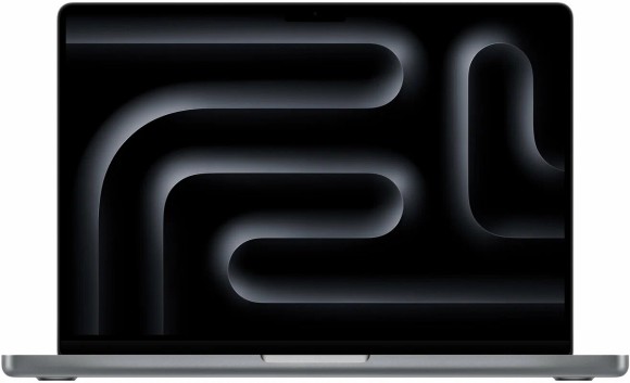 Ноутбук Apple MacBook Pro 14" (M3 10C CPU, 8C GPU 8/512Gb) (MTL73) Space Gray (2023) (Темно-серый)