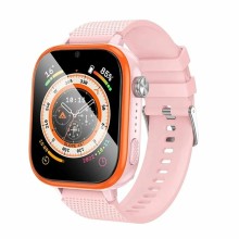 Детские смарт-часы Hoco Y101 4G с функцией звонка розовые