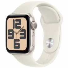 Умные часы  Apple Watch Series SE 2024 40мм/M/L MXEG3  корпус цвета сияющая звезда, Sport Band ремешок цвет сияющая звезда (Сияющая звезда, Сияющая звезда)