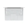 Apple MacBook Neo 13 Silver — вид сверху на клавиатуру