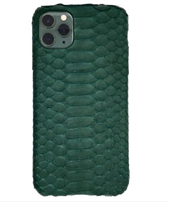 Чехол-накладка для iPhone 14 Plus KEEPHONE под змею зеленый