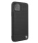 Чехол-накладка для iPhone 12/12 Pro BMW кожа черный