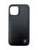 Чехол-накладка для iPhone 12/12 Pro BMW кожа черный