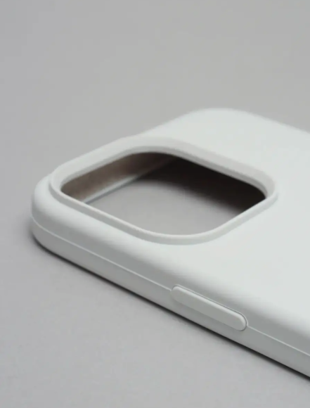 Чехол-накладка для iPhone 15 Pro Max Silicone Case белый Чехол-накладка для iPhone 15 Pro Max Silicone Case белый