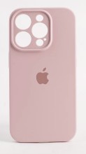 Чехол-накладка для iPhone 15 Pro Max Silicone Case светло-розовый