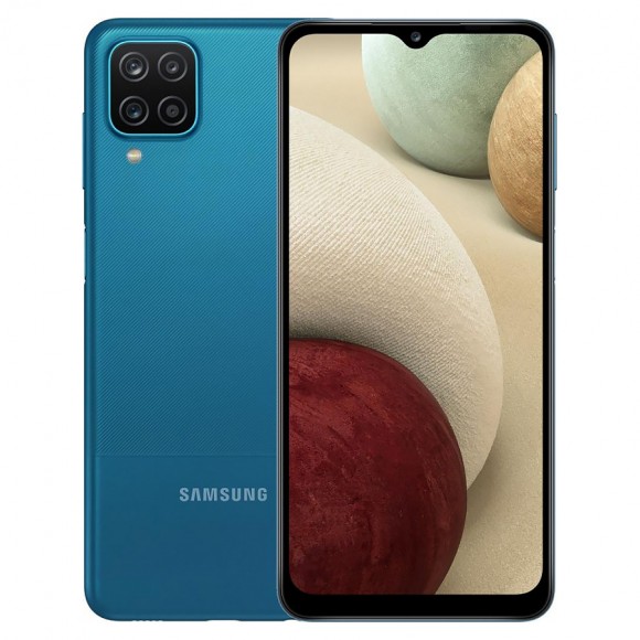 Смартфон Samsung Galaxy A12 3/32GB (A127 FN/DS) (синий)