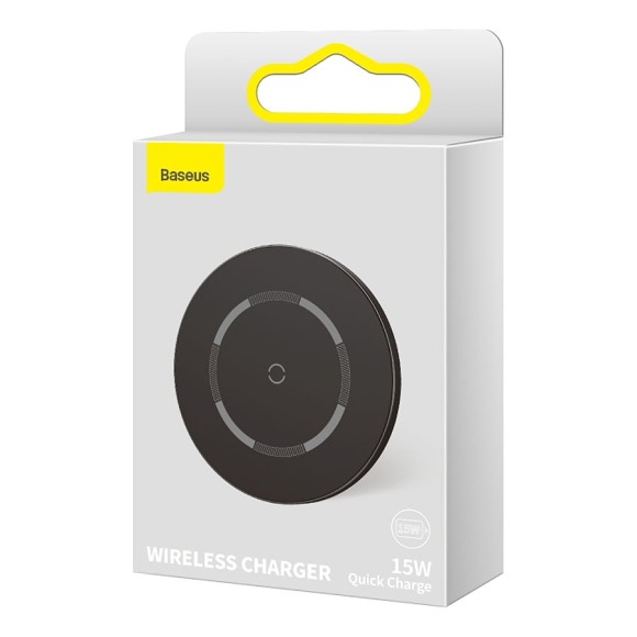 Беспроводная зарядка Baseus Simple Magnetic Wireless Charger (для серии iPhone 12 / AirPods Pro) Чёрная (WXJK-E01) Беспроводная зарядка Baseus Simple Magnetic Wireless Charger (для серии iPhone 12 / AirPods Pro) Чёрная (WXJK-E01)
