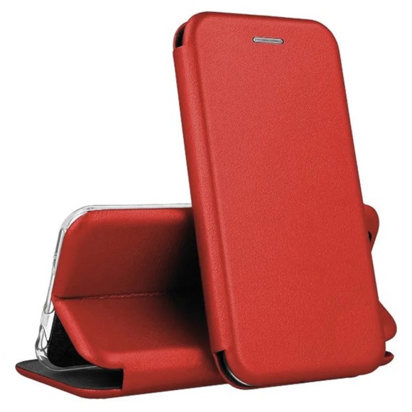 Чехол-книжка Xiaomi Redmi Note 11Pro Business пластик красный