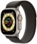 Умные часы Apple Watch Ultra MQFW3 49 мм/S/M корпус из титана, ремешок Trail Loop черного/серого цвета (черный-серый)