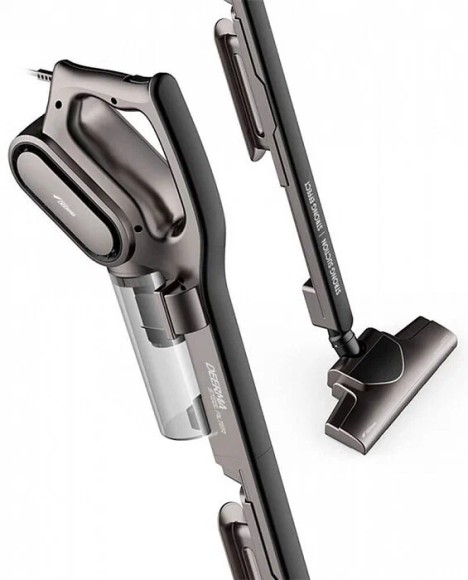 Вертикальный пылесос Deerma Suction Vacuum Cleaner DX700S, RU (черный, Black)