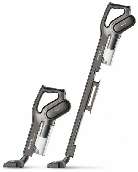 Вертикальный пылесос Deerma Suction Vacuum Cleaner DX700S, RU (черный, Black)