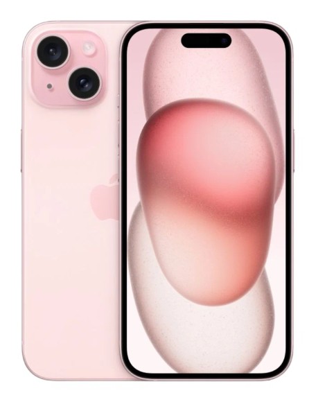 Смартфон Apple iPhone 15 128Gb A3090  EUR, Dual: nano SIM + eSIM (Розовый)