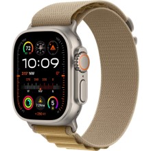Умные часы  Apple  Watch Ultra 2 2024 MX4F3 49mm/M Natural Titanium Case with Tan Alpine Loop Beige (Natural Titanium, Beige)