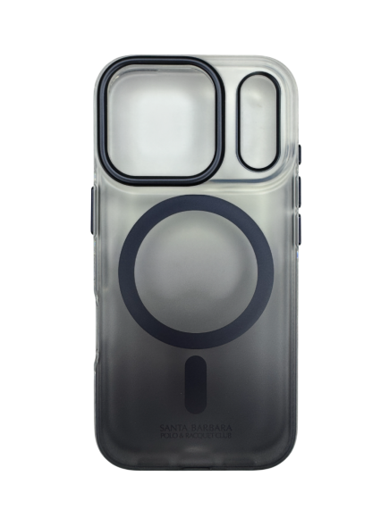 Чехол-накладка для iPhone 17 Pro Polo Augus Magsafe Back Navy Blue