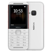 Телефон Nokia 5310 DS (белый с красным)