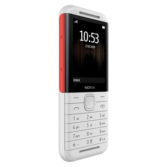 Телефон Nokia 5310 DS (белый с красным)