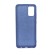 Чехол-накладка Samsung A04 Breaking с микрофиброй синий