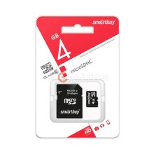 Micro SD Smart Buy 4Gb (Class 10)
