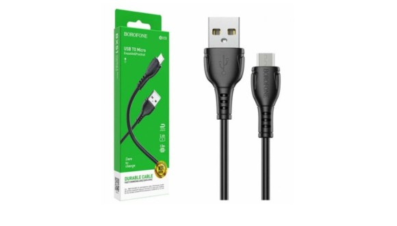 Type-C Borofone BX51 2,4A 1м черный