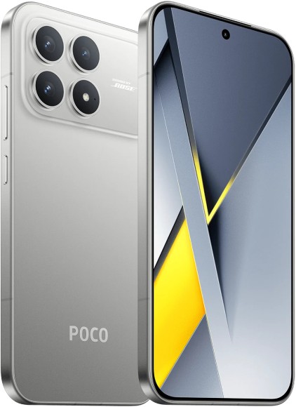 Смартфон Xiaomi POCO F8 Pro 256Gb RAM 12Gb EUR (Silver)