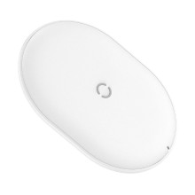 Беспроводное зарядное устройство Baseus Cobble Wireless Charger Белый (WXYS-02)