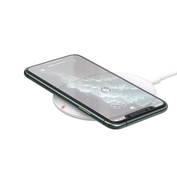 Беспроводное зарядное устройство Baseus Cobble Wireless Charger Белый (WXYS-02) Беспроводное зарядное устройство Baseus Cobble Wireless Charger Белый (WXYS-02)