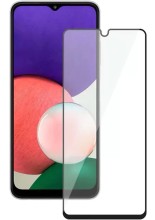 Стекло Samsung A22 11D в коробке черное