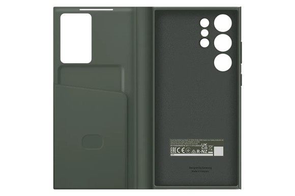 Чехол-книжка Samsung Galaxy S23 Ultra Smart View Wallet Case (EF-ZS918CBEGWW) зеленый