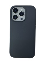 Чехол-накладка для iPhone 16 Pro Max Memumi Silicone Case Magsafe черный