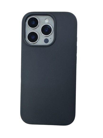 Чехол-накладка для iPhone 16 Pro Max Memumi Silicone Case Magsafe черный
