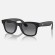 Солнцезащитные очки Ray-Ban Meta Wayfarer RW4006 601S1M50 — Matte Black Transitions Graphite Green