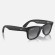 Солнцезащитные очки Ray-Ban Meta Wayfarer RW4006 601S1M50 — Matte Black Transitions Graphite Green