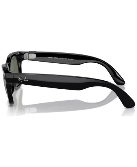 Солнцезащитные очки Ray-Ban Meta Wayfarer RW4006 601S1M50 — Matte Black Transitions Graphite Green Солнцезащитные очки Ray-Ban Meta Wayfarer RW4006 601S1M50 — Matte Black Transitions Graphite Green