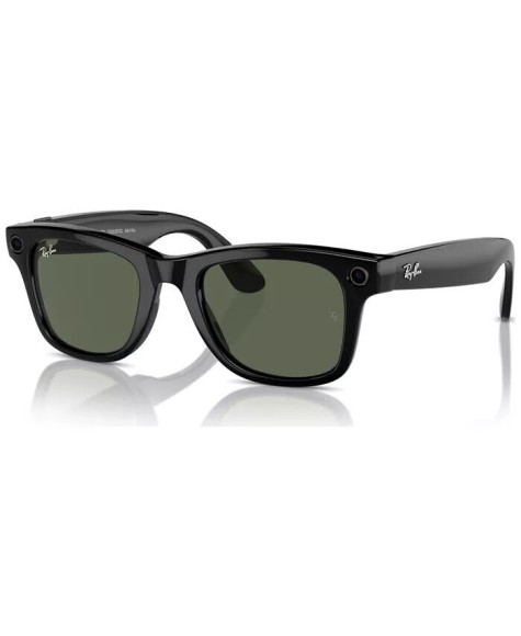 Солнцезащитные очки Ray-Ban Meta Wayfarer RW4006 601S1M50 — Matte Black Transitions Graphite Green Солнцезащитные очки Ray-Ban Meta Wayfarer RW4006 601S1M50 — Matte Black Transitions Graphite Green