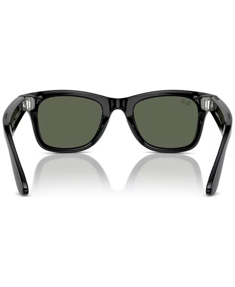 Солнцезащитные очки Ray-Ban Meta Wayfarer RW4006 601S1M50 — Matte Black Transitions Graphite Green Солнцезащитные очки Ray-Ban Meta Wayfarer RW4006 601S1M50 — Matte Black Transitions Graphite Green